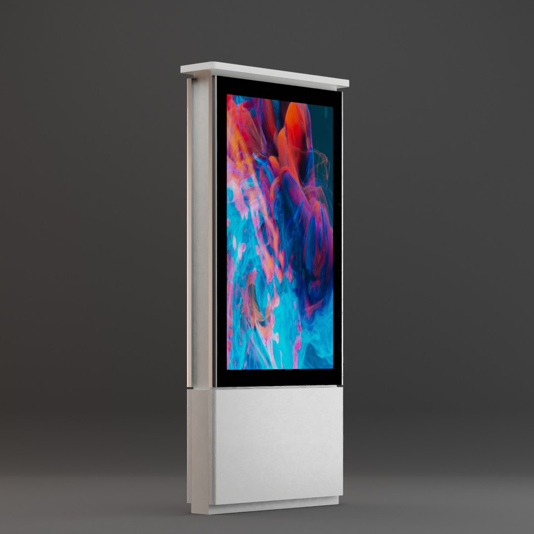 Outdoor LCD kiosks